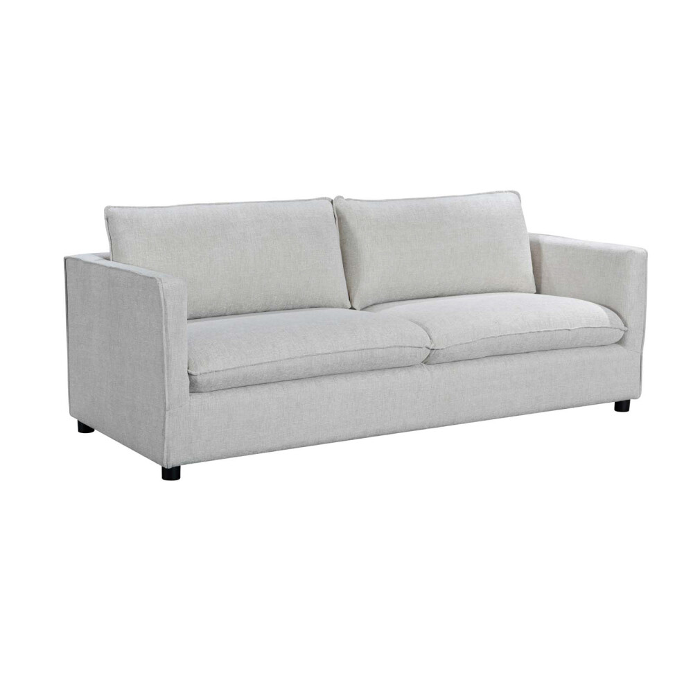 SOFÁ 3 CUERPOS TELA NATURAL-BEIGE AMSTERDAM BEIGE