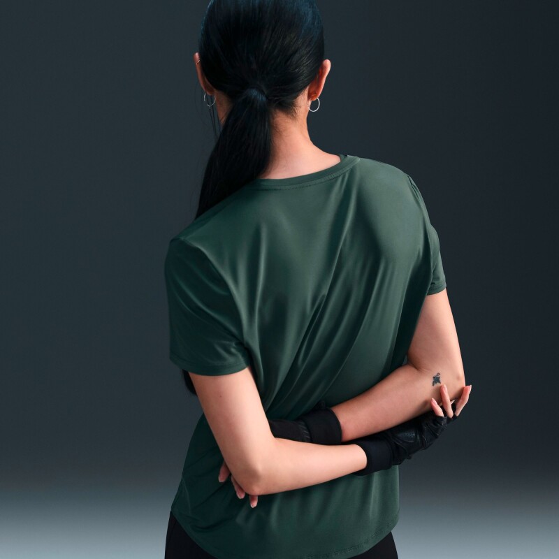 Remera Nike Dri-Fit One Classic Top de Mujer Verde