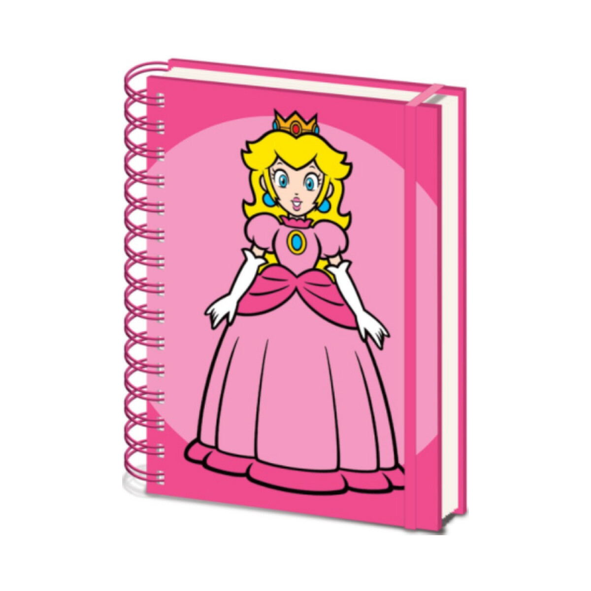 Libreta Super Mario - Princess Peach 