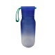 Botella plástica 250ml azul