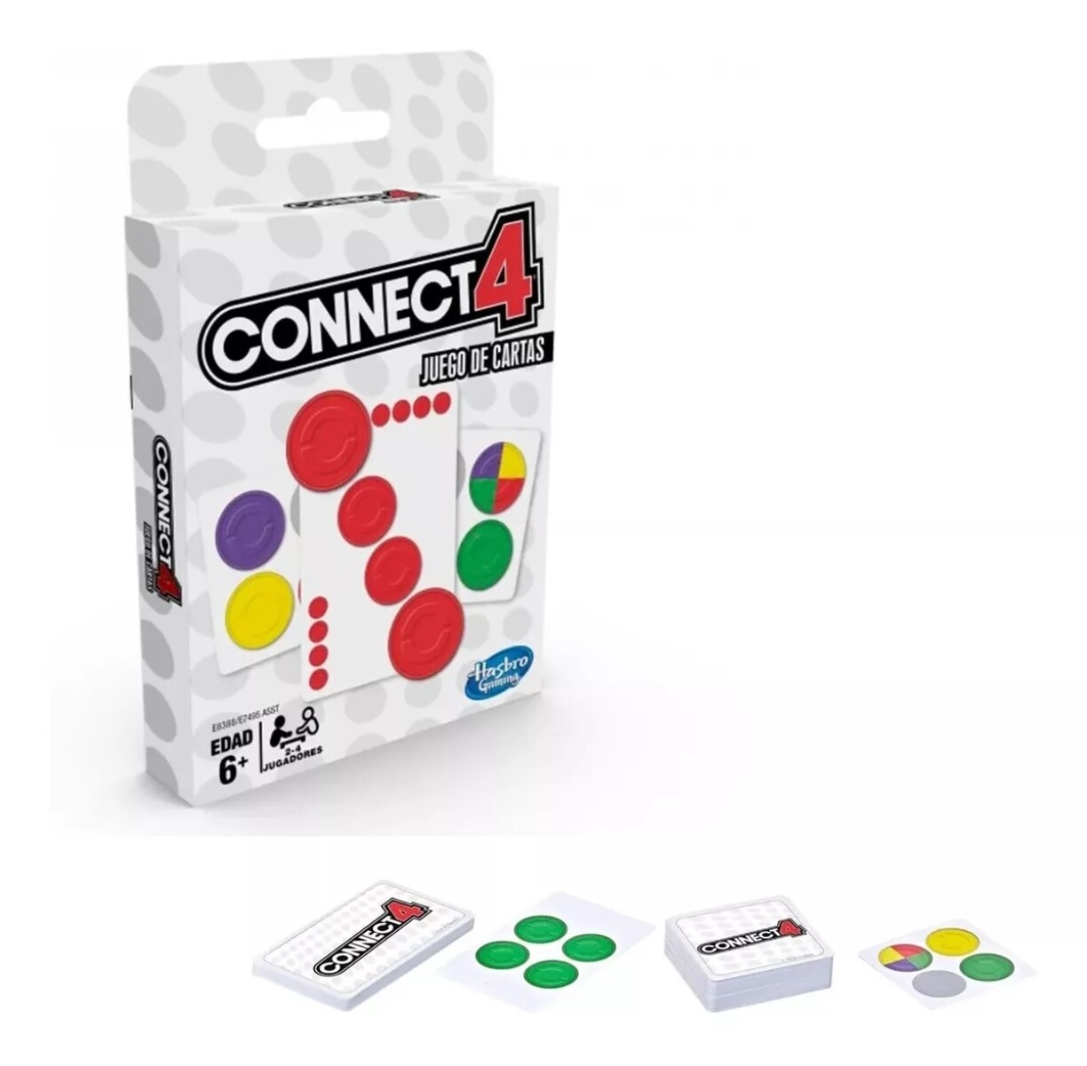 Connect 4 Cartas Juego De Mesa Hasbro 
