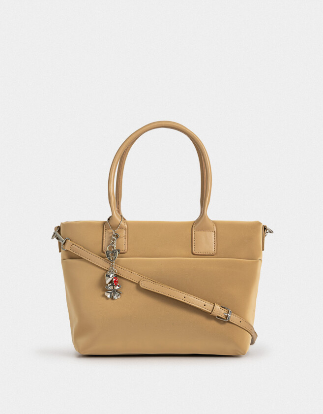 Shopper Bolsa Shopper Beige - Marron Beige