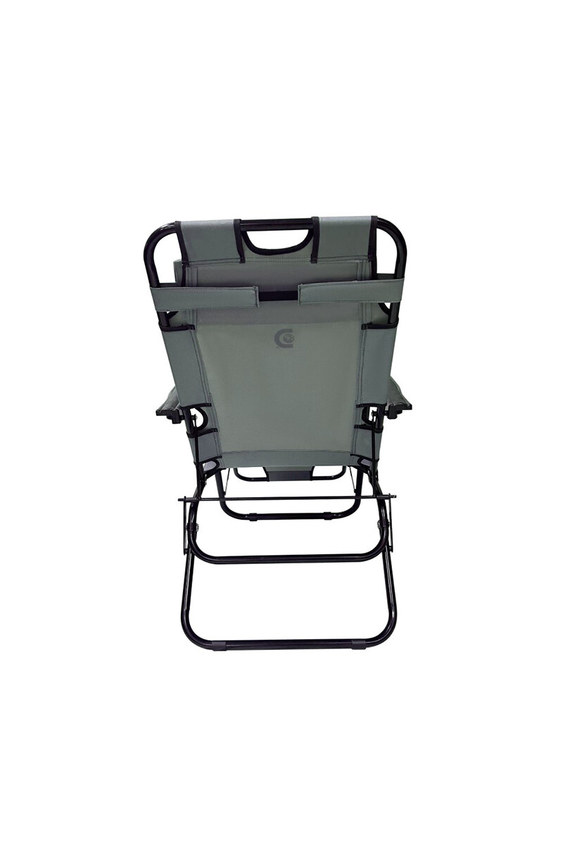 Silla Plegable de Camping Discovery Gris