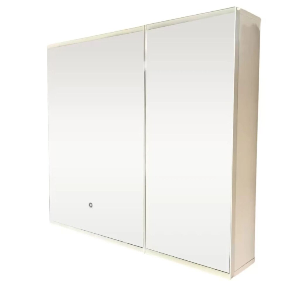 Mueble de baño suspendido Vip 80cm Blanco mesa gris y espejo botiquín 75 cm Vip blanco DMC Mueble De Baño Suspendido Vip 80cm Blanco Mesa Gris Y Espejo Botiquín 75 Cm Vip Blanco Dmc