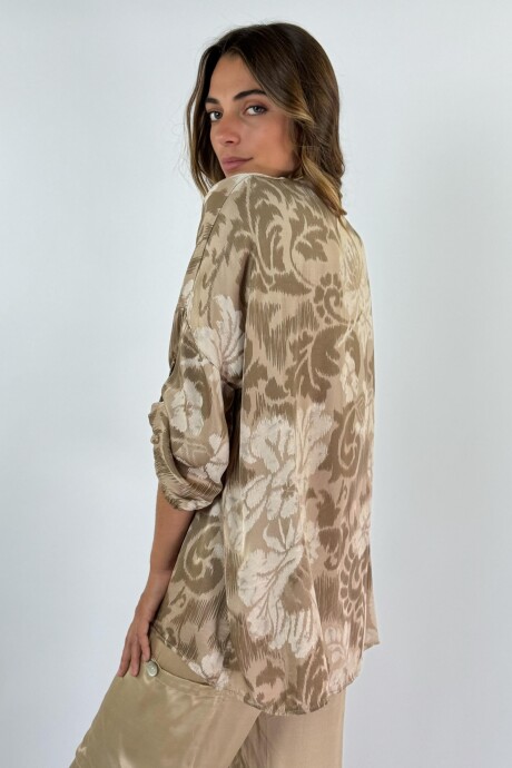 CAMISA AMARETTO Beige