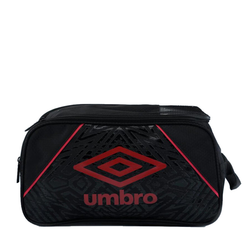 Botinera Umbro Multi Logo Negro - Rojo