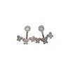 Caravanas Mariposa-Plata 925-Piedra Zirconia-CA3189 Conpiedra