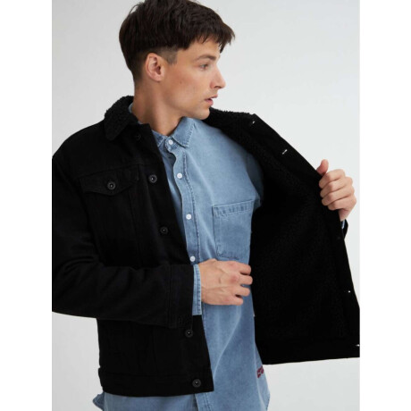 Campera Vicenza unisex Black Denim