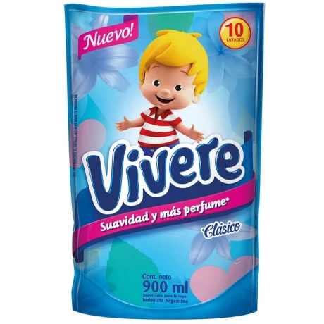 SUAVIZANTE VIVERE CLASICO DP 900 ML SUAVIZANTE VIVERE CLASICO DP 900 ML
