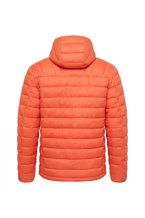Campera Puffer O'Neill Windbreaker Naranja
