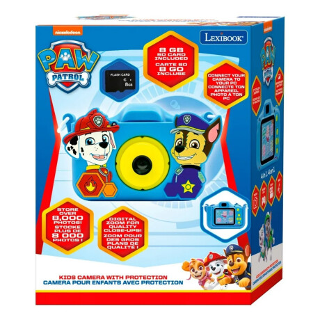 Cámara de fotos Lexibook Digital Multifuncional Recargable Paw Patrol