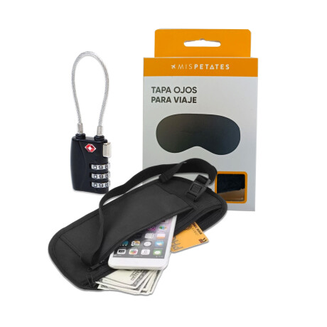 Set de 3 accesorios para tu viaje Sc