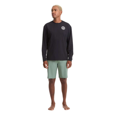Lycra Volcom Abg Drain You Negro