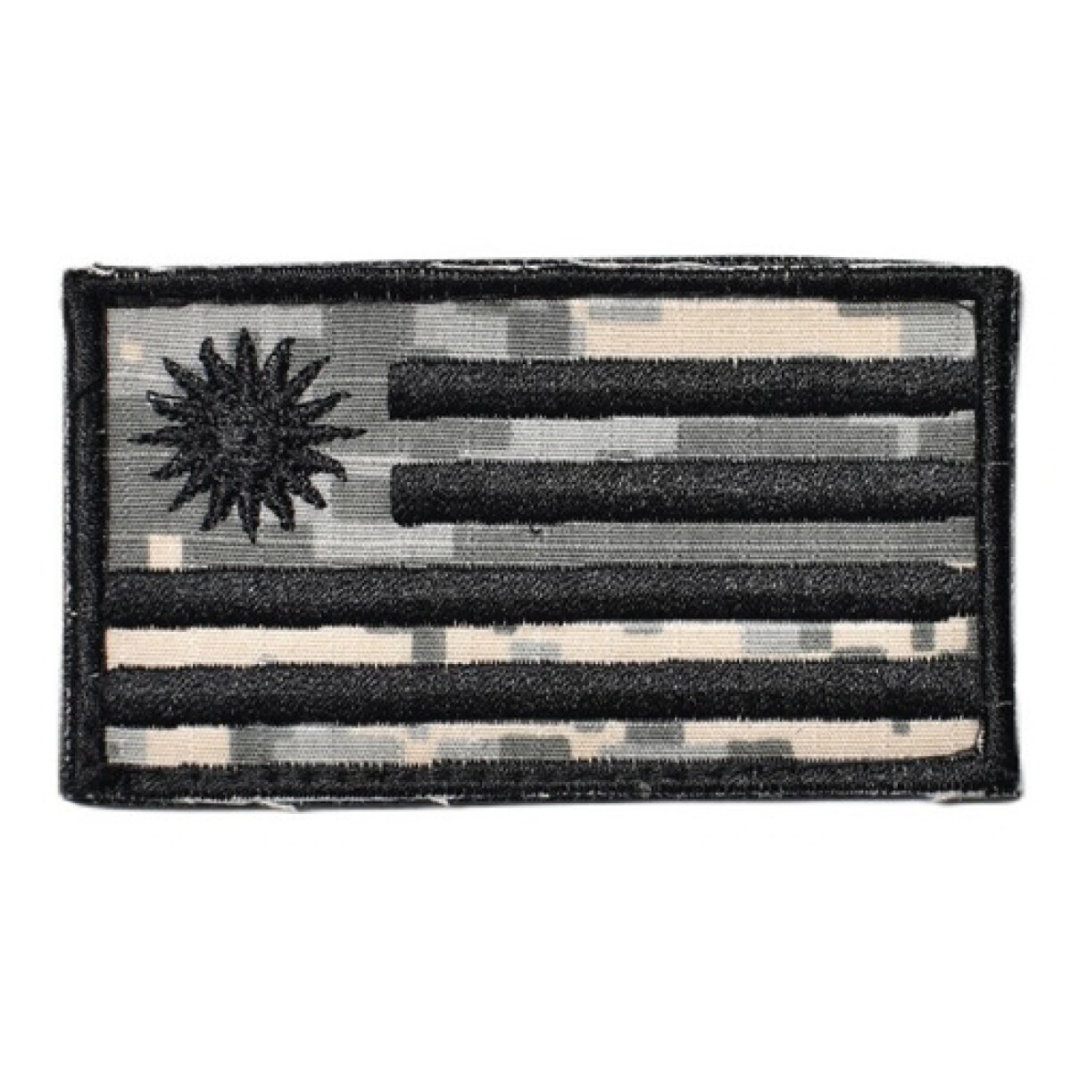 Parche bordado bandera de Uruguay - Pixelado 