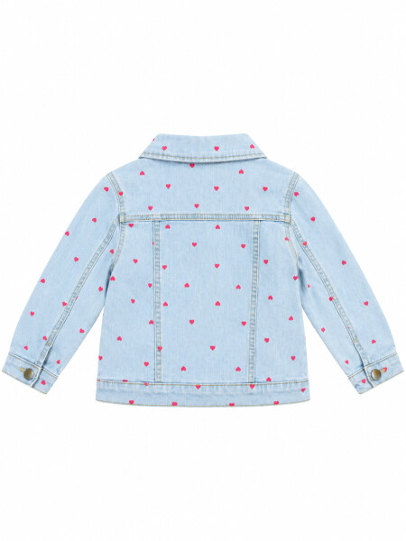 CAMPERA JEAN LARA AZUL.
