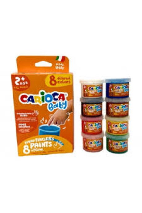 PINTURA DE DEDO X 8 PINTURA DE DEDO X 8