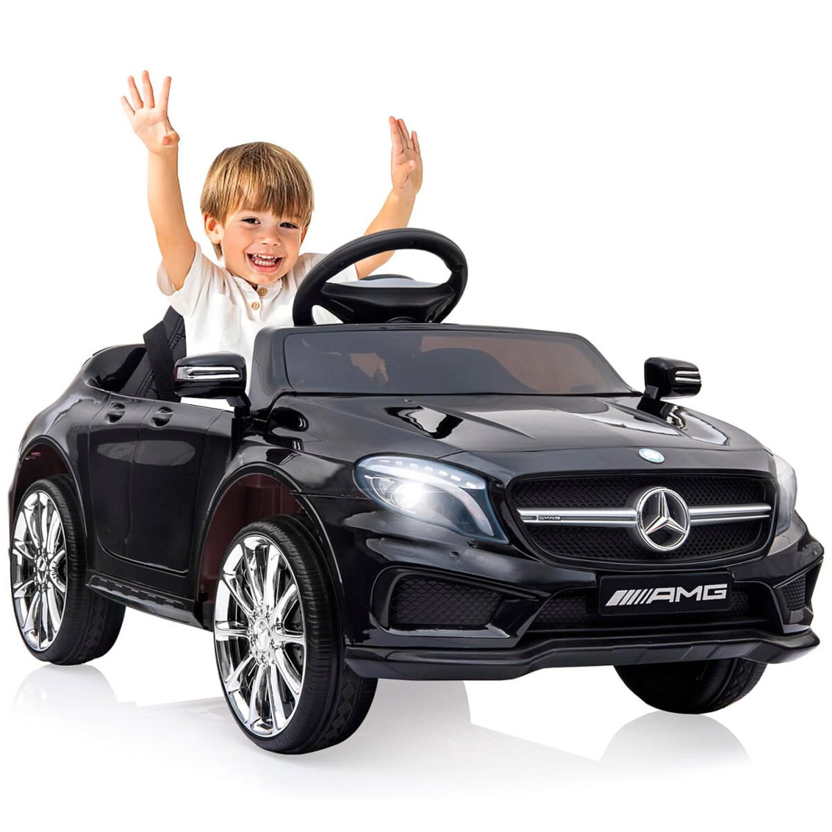 Auto Eléctrico A Batería Para Niños Mercedes Amg - AUTO ELECTRICO MERCEDES AMG 