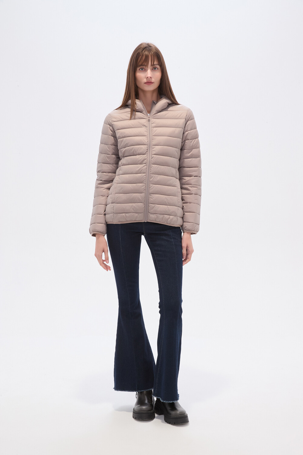 Campera Lenox Taupe Claro