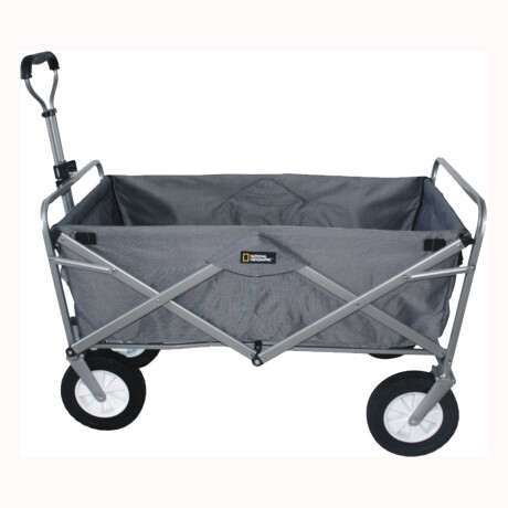 Carrito National Geographic con Mango de Arrastre Gris