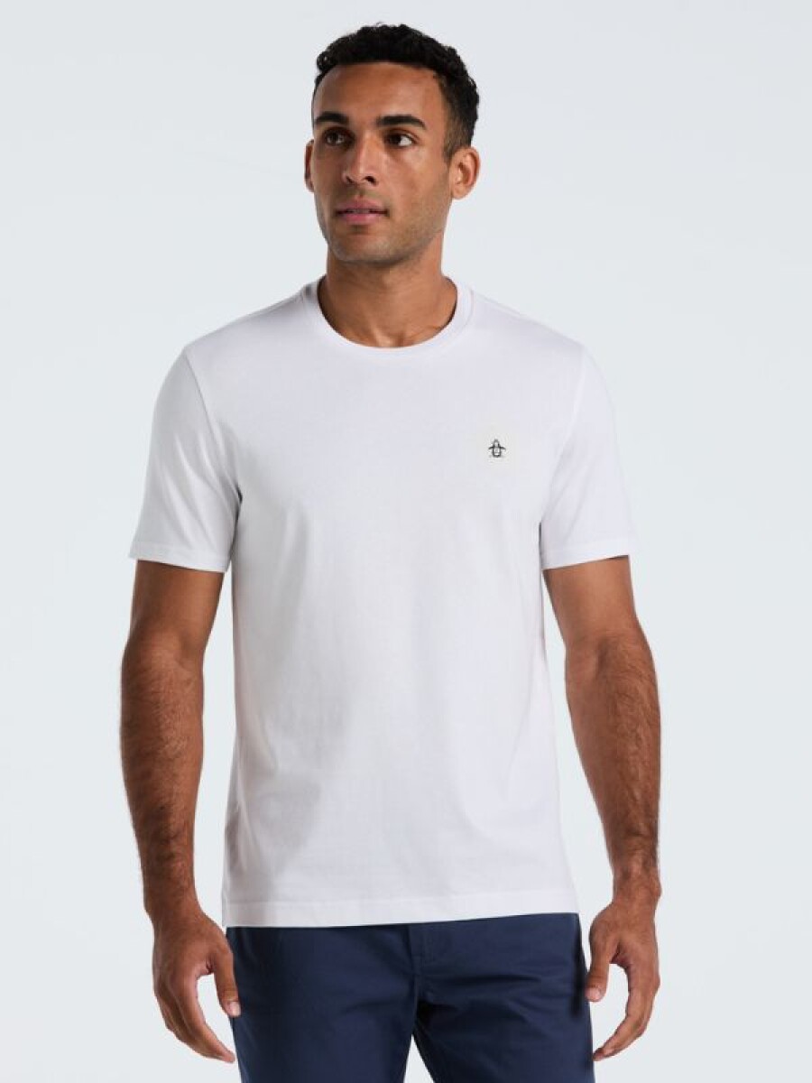 Remera Jrsy Tee Sticker Penguin - Blanco 