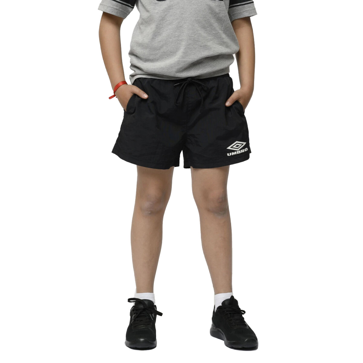 Short de Niños Umbro Swin Kids - Verde - Negro 