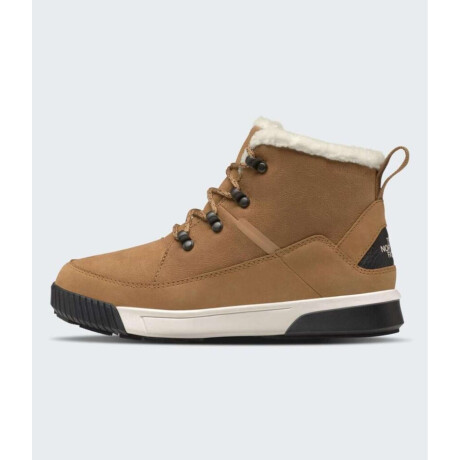 Botas Sierra Mid Lace mujer Almond Butter/tnf Black