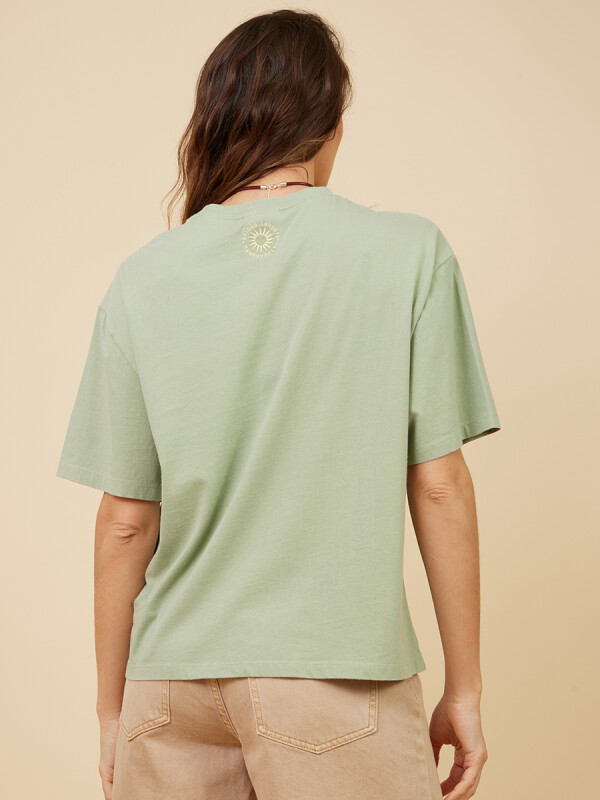 T-SHIRT BRULA RUSTY Verde