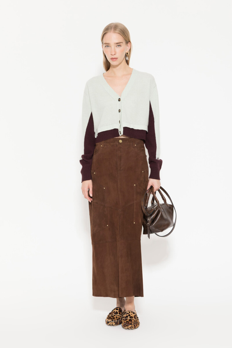 CARDIGAN MORA Chocolate
