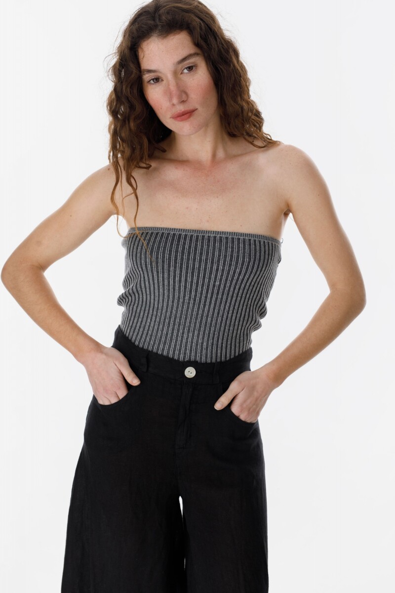 Strapless Fresa - Negro 
