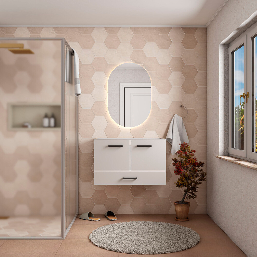 MUEBLE DE BAÑO MODELO MANACA NUDE SIN TAPA - 80 CM Mueble De Baño Modelo Manaca Nude Sin Tapa - 80 Cm