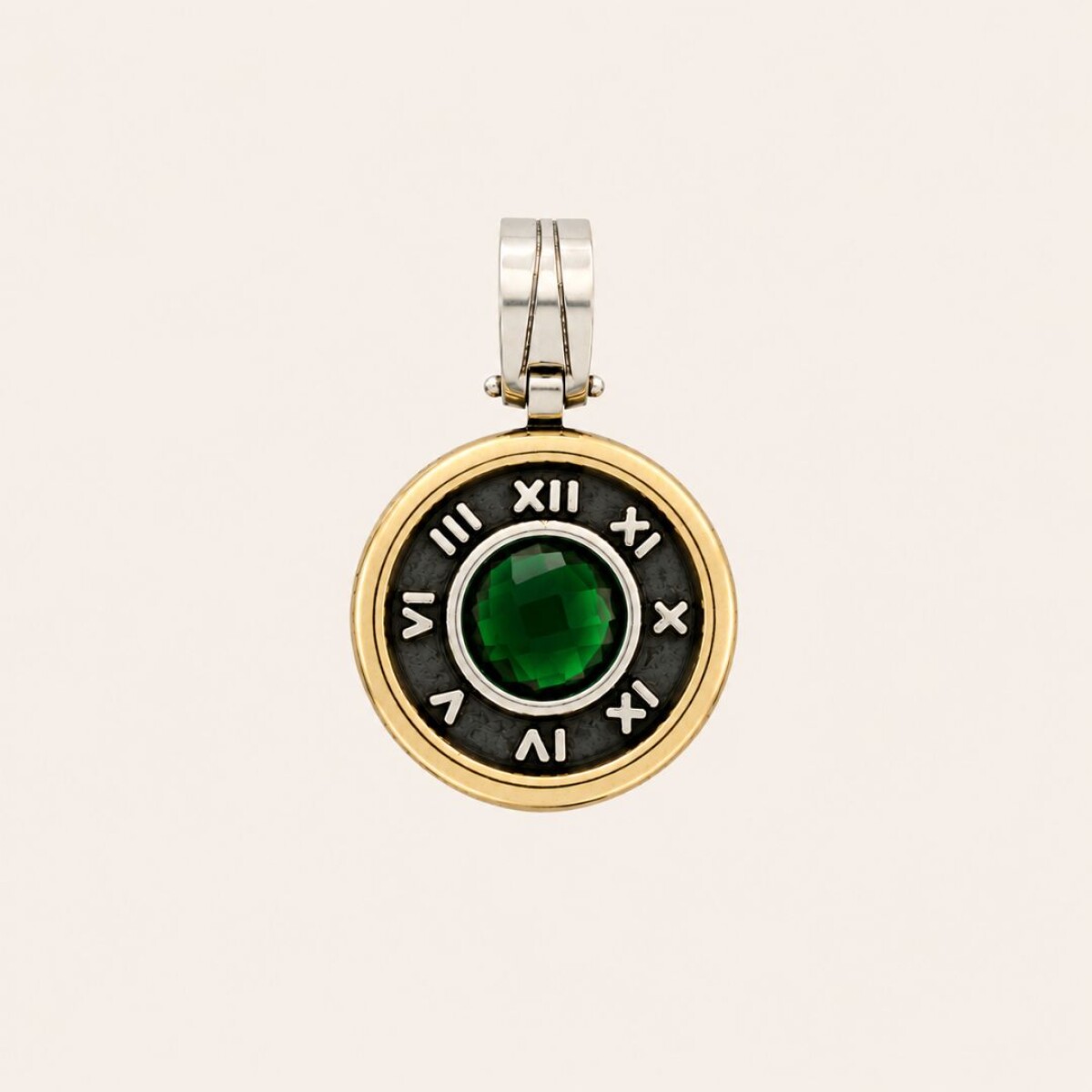 Medalla Tiffany Green - Plata y Oro 