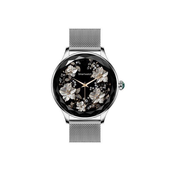 Smartwatch Unicell malla metalica + malla de silicona rosa Smartwatch Unicell Malla Metalica + Malla De Silicona Rosa
