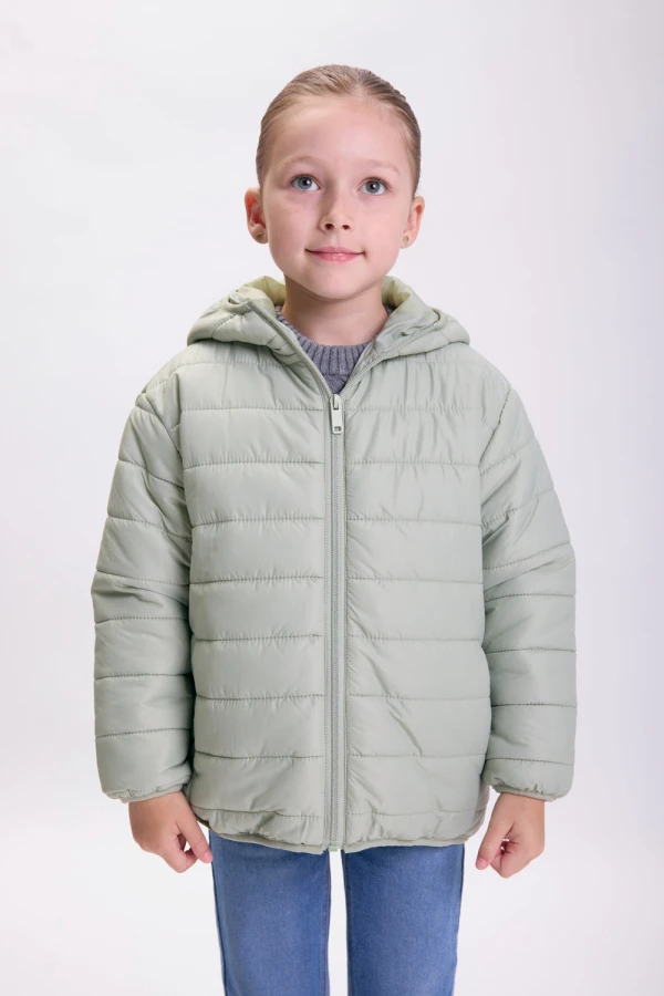 Campera abrigo Verde Pastel