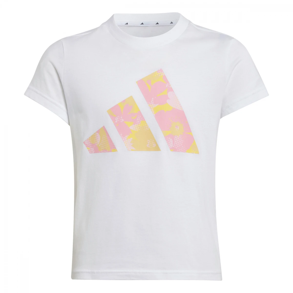 Remera Seasonal Essentials Flower de Niños - Blanco 