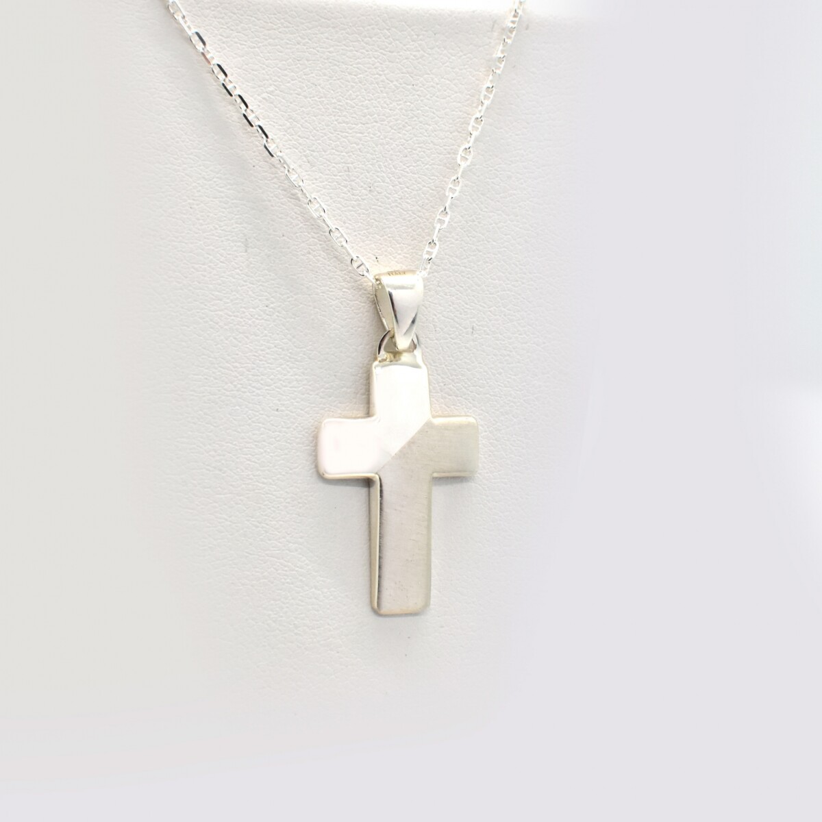 Cadena y Cruz de Plata 925 