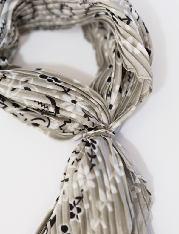 Bandana Flores GRIS/MULTI