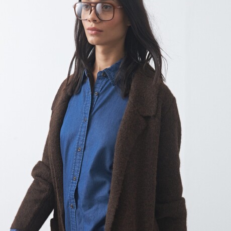 CARDIGAN BELORA Chocolate
