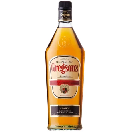 WHISKY GREGSON´S CLASICO 970 ML WHISKY GREGSON´S CLASICO 970 ML