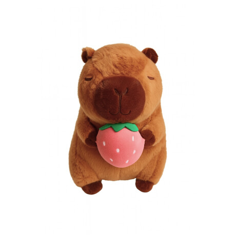 Peluche de carpincho frutilla Frutilla