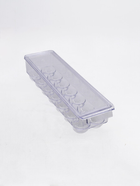 HUEVERA 14 ESPACIOS CON TAPA TRANSPARENTE