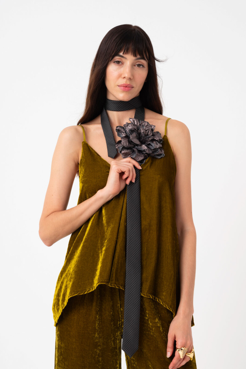 TOP VELVET Verde