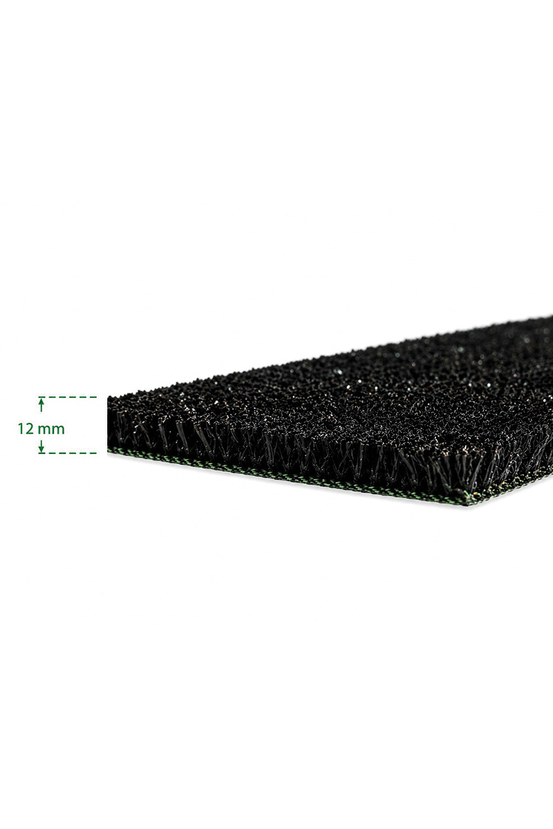 FIT GRASS 12MM CESPED SINTETICO FIT GRASS NEGRO 12MM ANCHO 2M