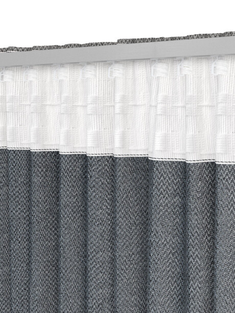 Cortina SAVALEN 1x140x245 chenilla gris Cortina SAVALEN 1x140x245 chenilla gris