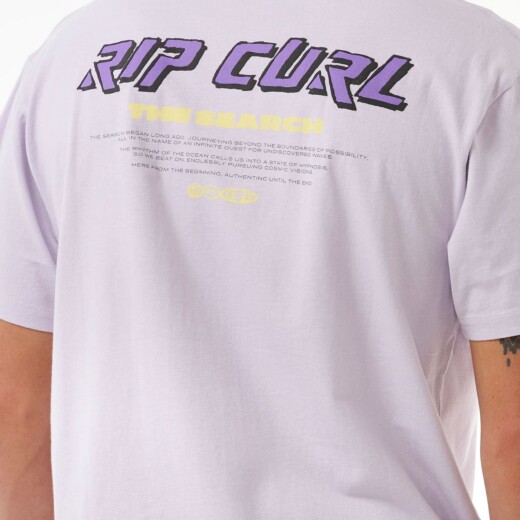 Remera Rip Curl Quest Lockup - Violeta Remera Rip Curl Quest Lockup - Violeta