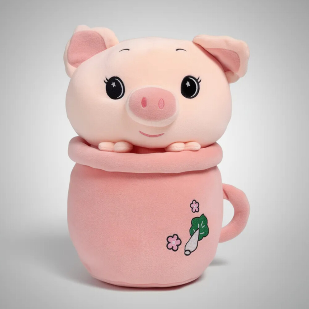 Frazada Peluche 1.60m X 1.00m Cerdito