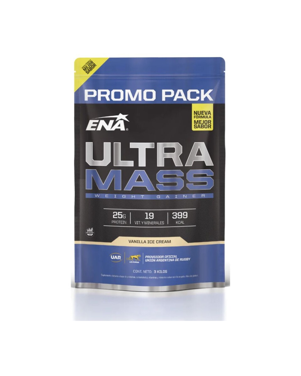 Ultra Mass 3kg ENA - Vainilla 