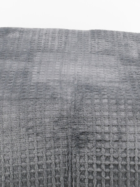 MANTA SHERPA LISA 2 PLAZAS GRIS