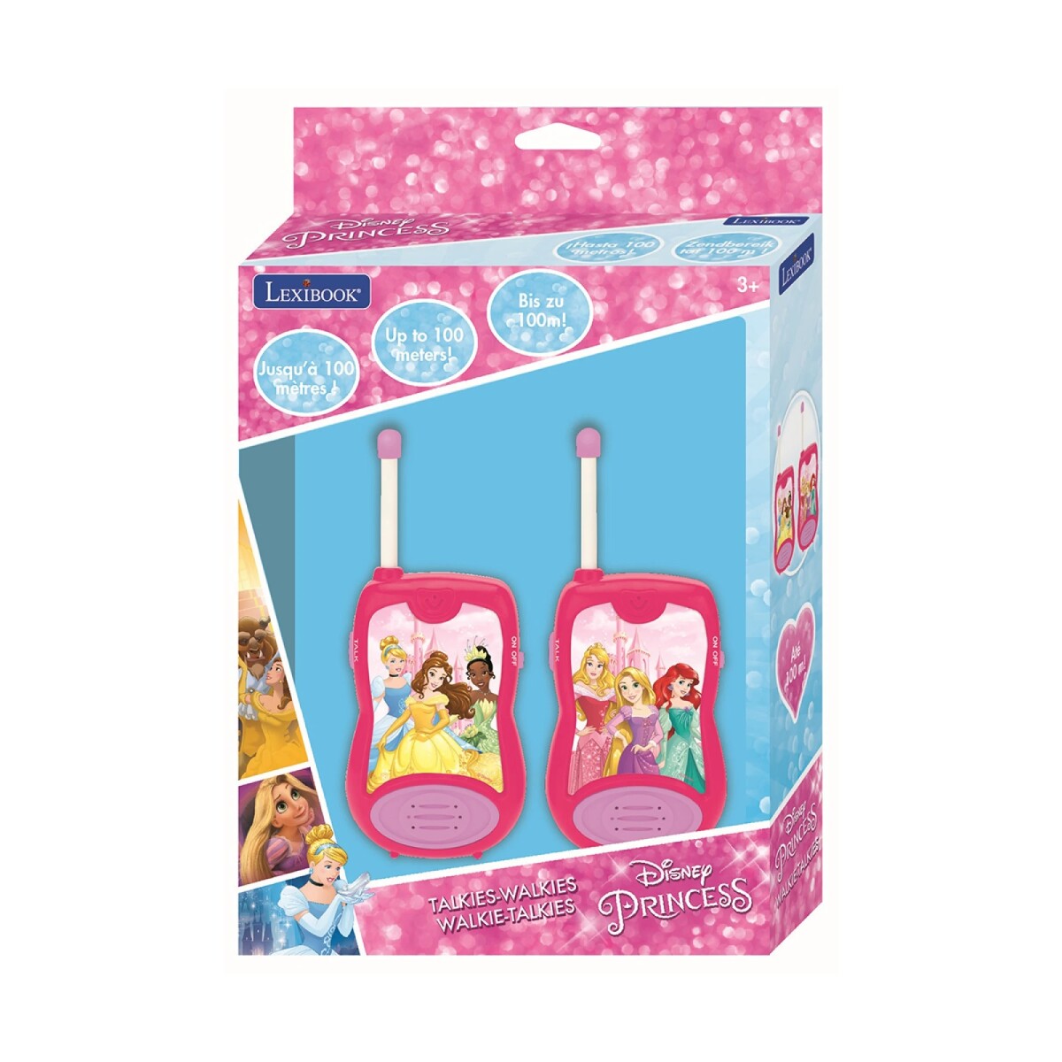 Walkie-Talkie Infantil Lexibook Princesas 