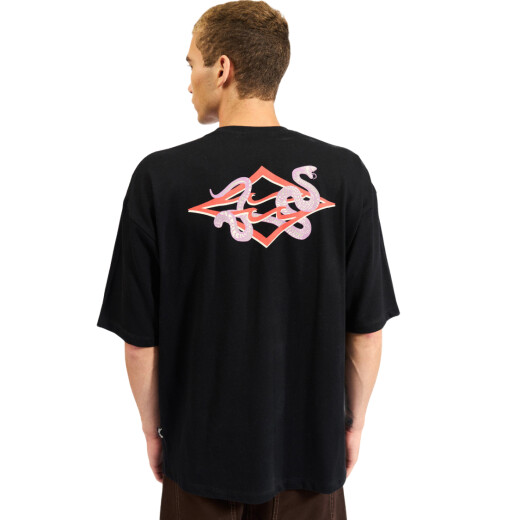 Remera Billabong Vibora Wave Og Tee - Negro Remera Billabong Vibora Wave Og Tee - Negro