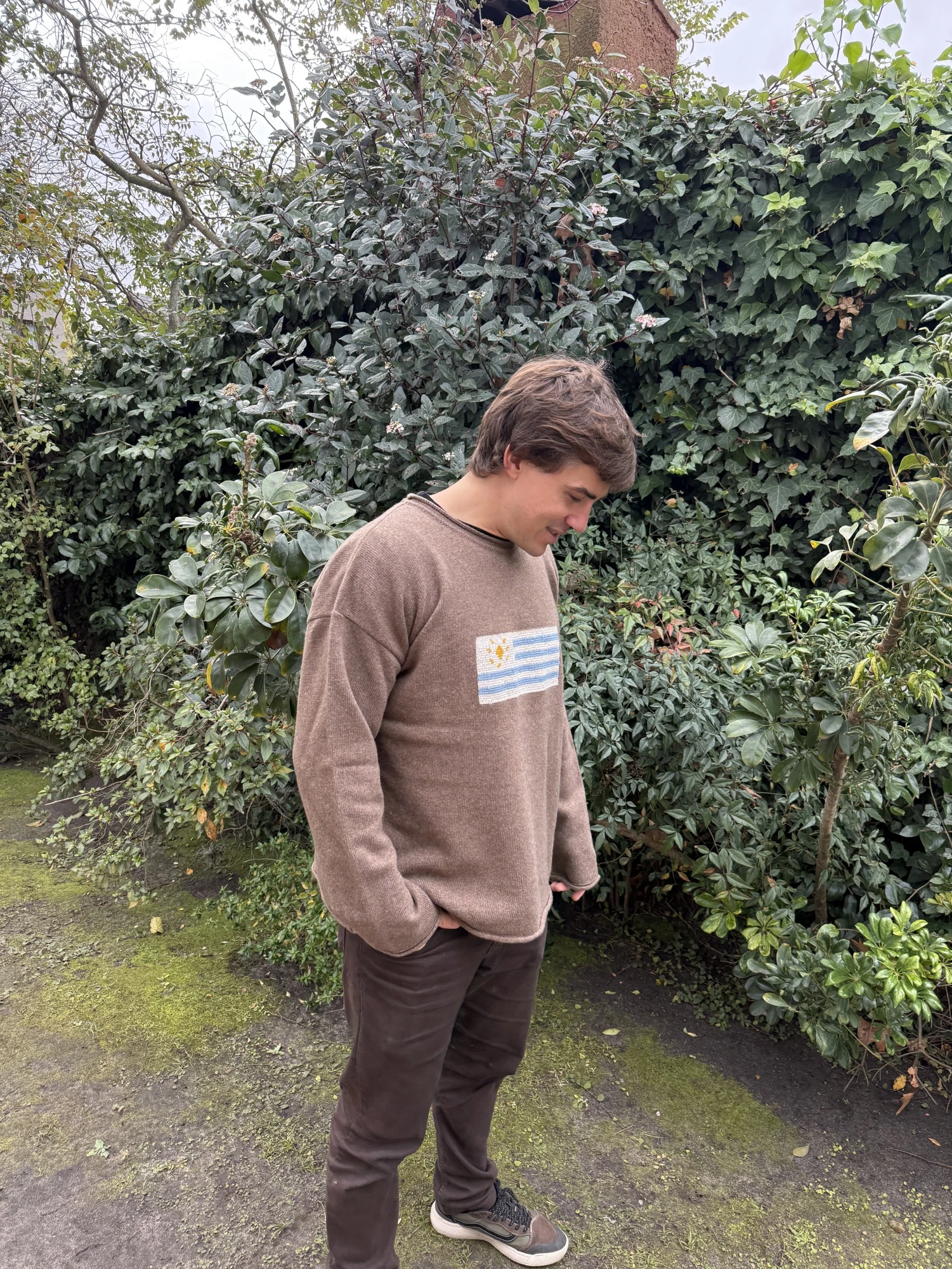 Flag Wool Sweater Men